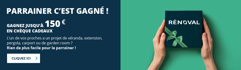 Parrainer c'est gagné, gagnez jusqu'à 150 euros en chèque cadeaux