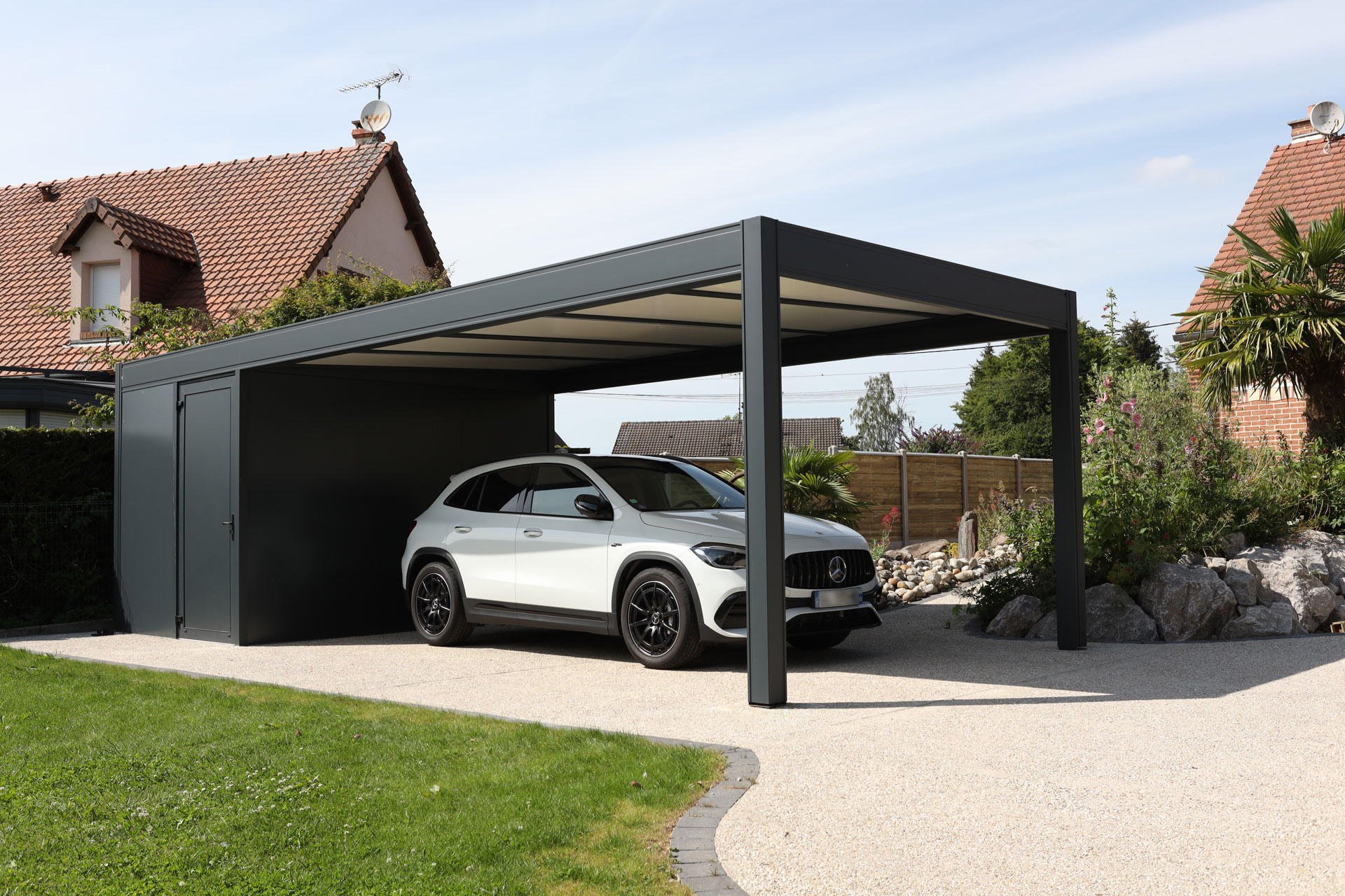 Carport box Rénoval en aluminium